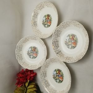 Sebring Chantilly George & Martha Washington Soup Bowls